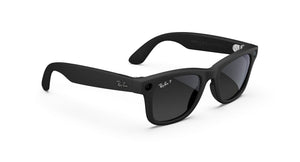 Ray-ban Wayfarer Meta Gen 2 Gepolariseerde Zonnebril Zwart Polar Gradient Graphite