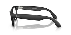 Ray-Ban: Meta Wayfarer - Clear to G15 Green Transitions - Matte Black
